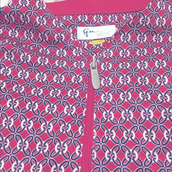 Greg Norman Colletion Sleeveless Polo Shirt sz L - Picture 4 of 5